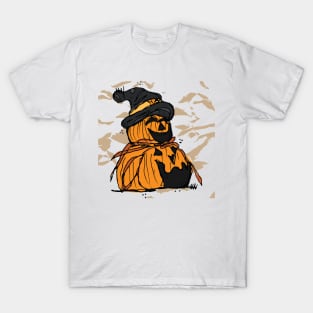 Pumpkins with witch hat T-Shirt